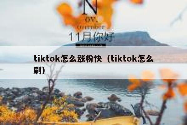 tiktok怎么涨粉快(tiktok怎么刷) 第1张 tiktok怎么涨粉快(tiktok怎么刷) 第1张