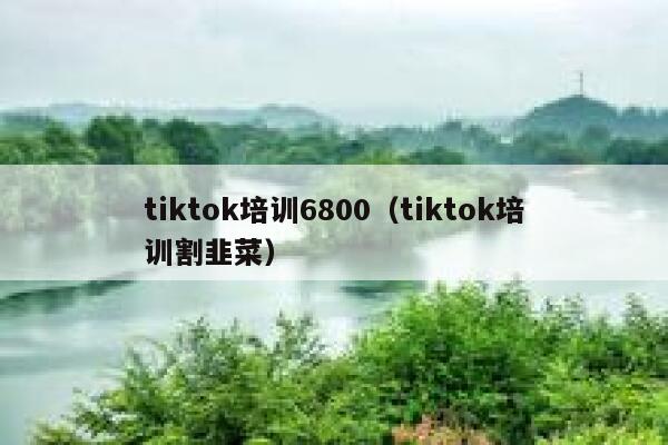 tiktok培训6800（tiktok培训割韭菜） 第1张
