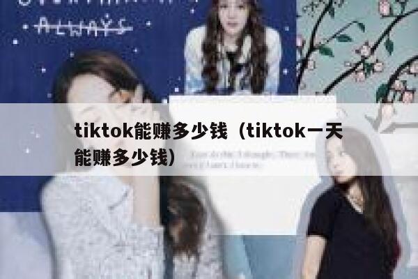 tiktok能赚多少钱(tiktok一天能赚多少钱) 第1张 tiktok能赚多少钱(tiktok一天能赚多少钱) 第1张