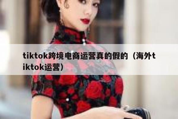 tiktok跨境电商运营真的假的(海外tiktok运营) 第1张 tiktok跨境电商运营真的假的(海外tiktok运营) 第1张