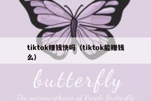 tiktok赚钱快吗（tiktok能赚钱么） 第1张
