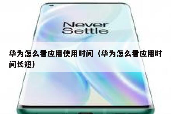 华为怎么看应用使用时间（华为怎么看应用时间长短） 第1张