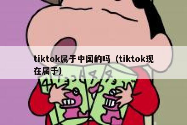 tiktok属于中国的吗（tiktok现在属于） 第1张