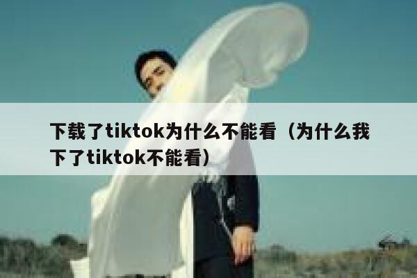 下载了tiktok为什么不能看（为什么我下了tiktok不能看） 第1张