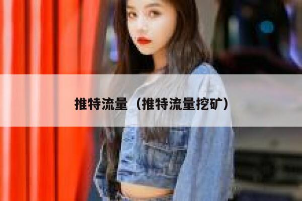 推特流量（推特流量挖矿） 第1张