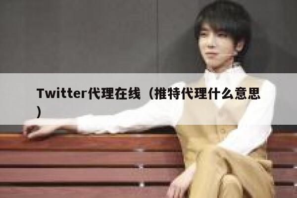 Twitter代理在线（推特代理什么意思） 第1张