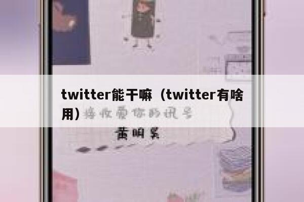 twitter能干嘛（twitter有啥用） 第1张