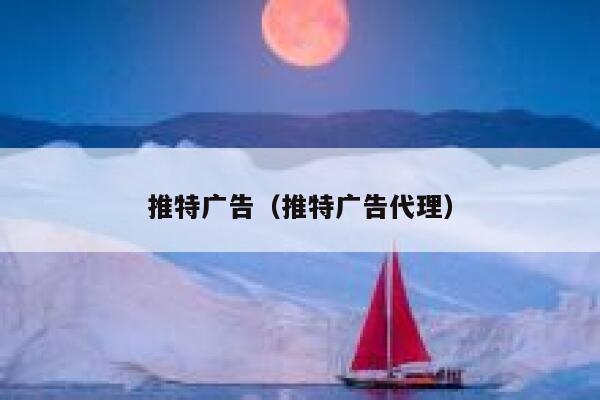 推特广告（推特广告代理） 第1张