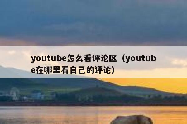 youtube怎么看评论区（youtube在哪里看自己的评论） 第1张