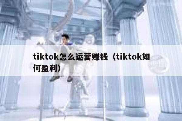 tiktok怎么运营赚钱（tiktok如何盈利） 第1张