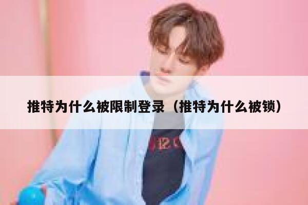 推特为什么被限制登录（推特为什么被锁） 第1张