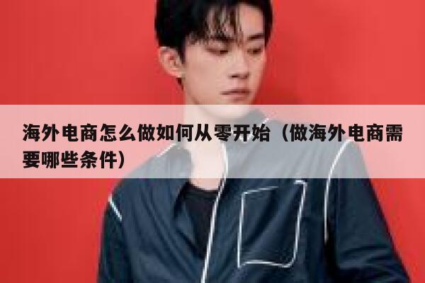 海外电商怎么做如何从零开始（做海外电商需要哪些条件） 第1张