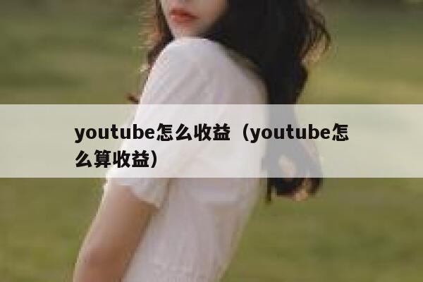 youtube怎么收益（youtube怎么算收益） 第1张