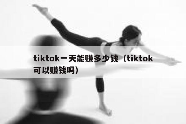 tiktok一天能赚多少钱（tiktok可以赚钱吗） 第1张