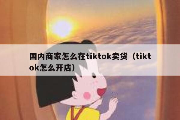 国内商家怎么在tiktok卖货（tiktok怎么开店） 第1张