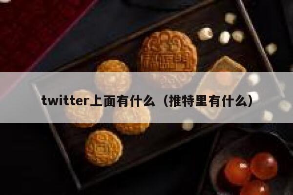 twitter上面有什么(推特里有什么) 第1张 twitter上面有什么(推特里有什么) 第1张