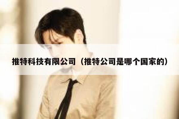 推特科技有限公司（推特公司是哪个国家的） 第1张