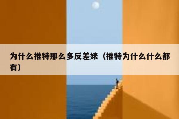 为什么推特那么多反差婊（推特为什么什么都有） 第1张