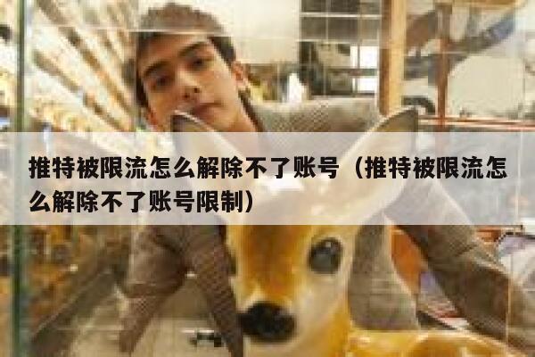 推特被限流怎么解除不了账号(推特被限流怎么解除不了账号限制) 第1张 推特被限流怎么解除不了账号(推特被限流怎么解除不了账号限制) 第1张