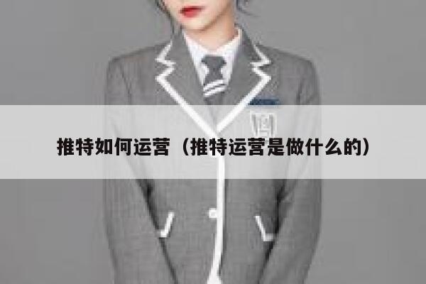 推特如何运营(推特运营是做什么的) 第1张 推特如何运营(推特运营是做什么的) 第1张