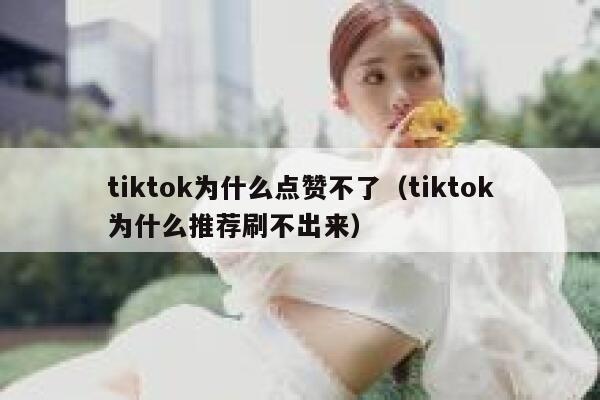 tiktok为什么点赞不了（tiktok为什么推荐刷不出来） 第1张