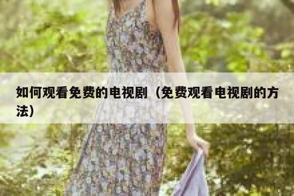如何观看免费的电视剧（免费观看电视剧的方法） 第1张