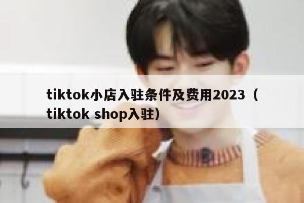 tiktok小店入驻条件及费用2023（tiktok shop入驻） 第1张