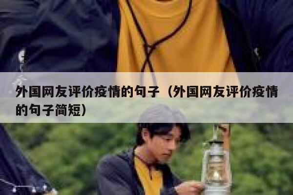 外国网友评价疫情的句子（外国网友评价疫情的句子简短） 第1张
