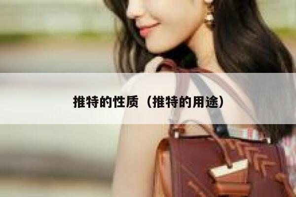 推特的性质（推特的用途） 第1张