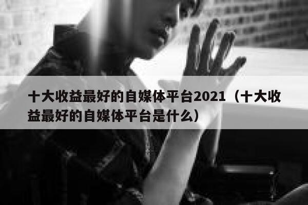 十大收益最好的自媒体平台2021（十大收益最好的自媒体平台是什么） 第1张