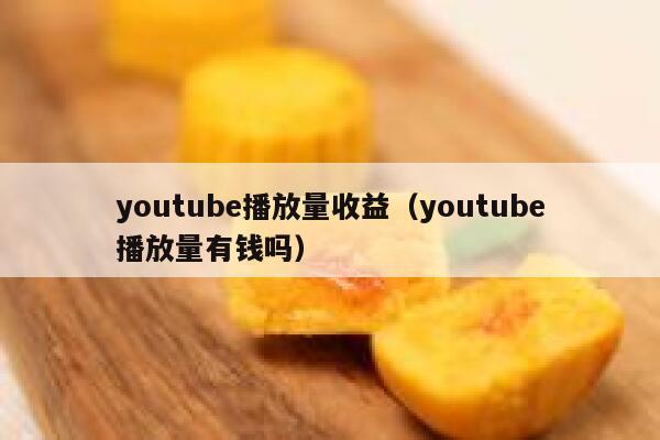 youtube播放量收益（youtube播放量有钱吗） 第1张