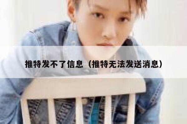 推特发不了信息（推特无法发送消息） 第1张