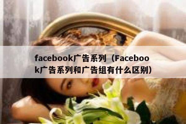 facebook广告系列（Facebook广告系列和广告组有什么区别） 第1张