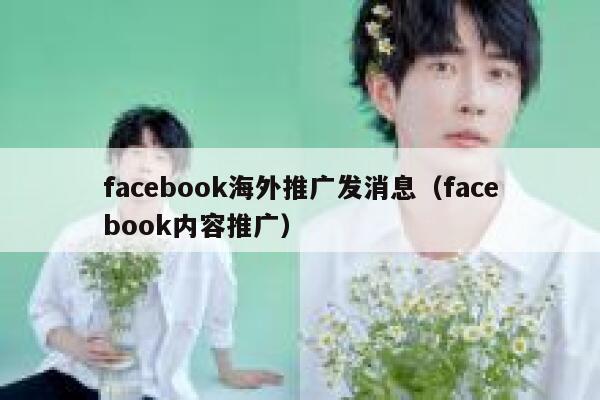 facebook海外推广发消息（facebook内容推广） 第1张