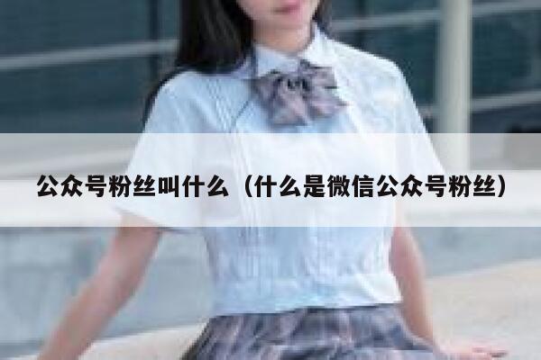 公众号粉丝叫什么（什么是微信公众号粉丝） 第1张
