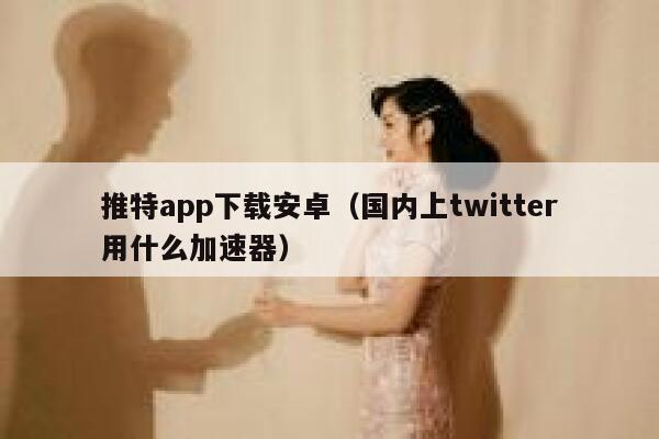 推特app下载安卓（国内上twitter用什么加速器） 第1张