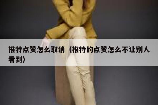 推特点赞怎么取消（推特的点赞怎么不让别人看到） 第1张