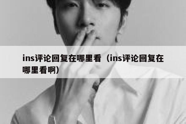 ins评论回复在哪里看（ins评论回复在哪里看啊） 第1张