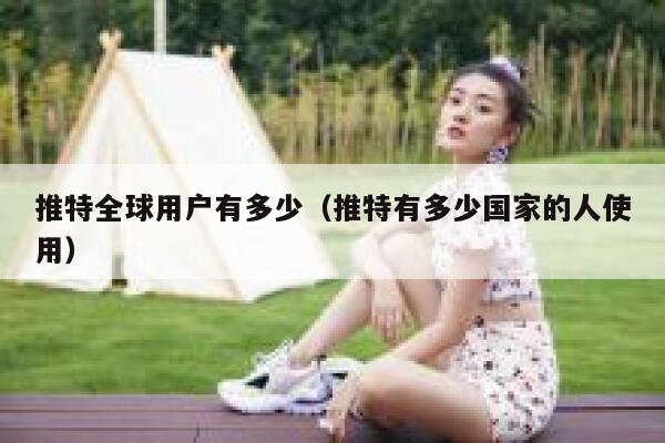 推特全球用户有多少（推特有多少国家的人使用） 第1张
