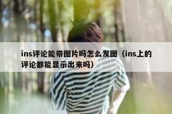 ins评论能带图片吗怎么发图（ins上的评论都能显示出来吗） 第1张