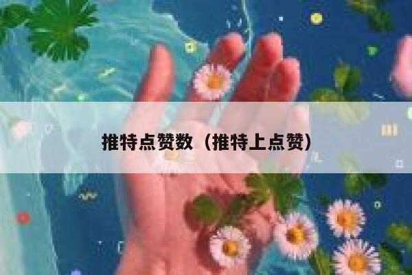 推特点赞数（推特上点赞） 第1张