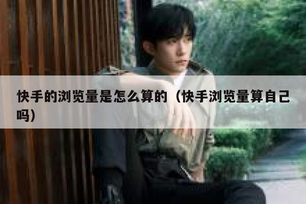 快手的浏览量是怎么算的（快手浏览量算自己吗） 第1张