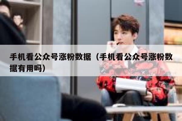 手机看公众号涨粉数据（手机看公众号涨粉数据有用吗） 第1张