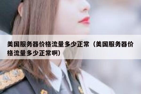 美国服务器价格流量多少正常（美国服务器价格流量多少正常啊） 第1张