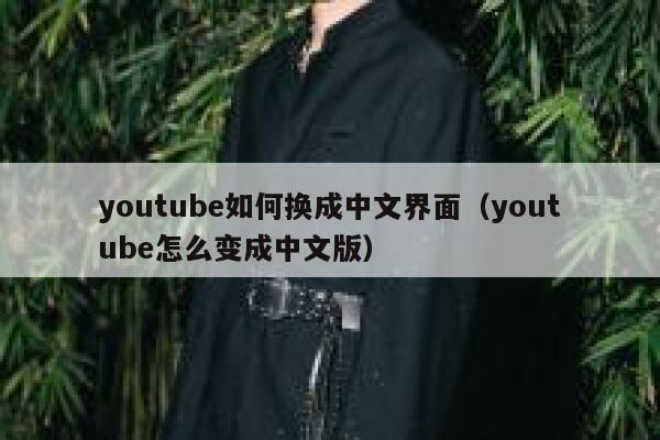 youtube如何换成中文界面（youtube怎么变成中文版） 第1张