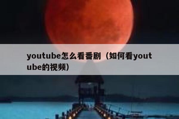 youtube怎么看番剧（如何看youtube的视频） 第1张