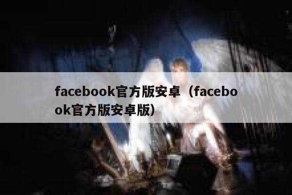 facebook官方版安卓（facebook官方版安卓版） 第1张