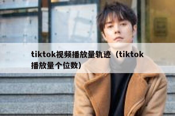 tiktok视频播放量轨迹（tiktok播放量个位数） 第1张