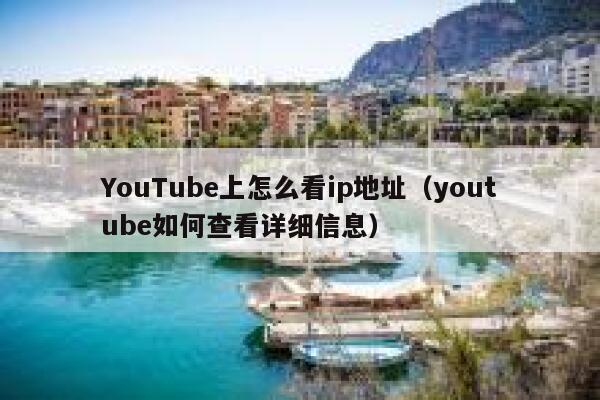YouTube上怎么看ip地址（youtube如何查看详细信息） 第1张