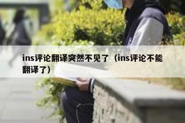 ins评论翻译突然不见了（ins评论不能翻译了） 第1张